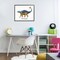 Stupell Industries Ankylosaurus Dinosaur Learning Framed Giclee Wall Art Design by Brett Blumenthal